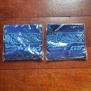 Blue Bandanas NWOT